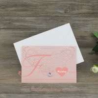 Laser Cut Wedding Invitation Cards Design for Marriage